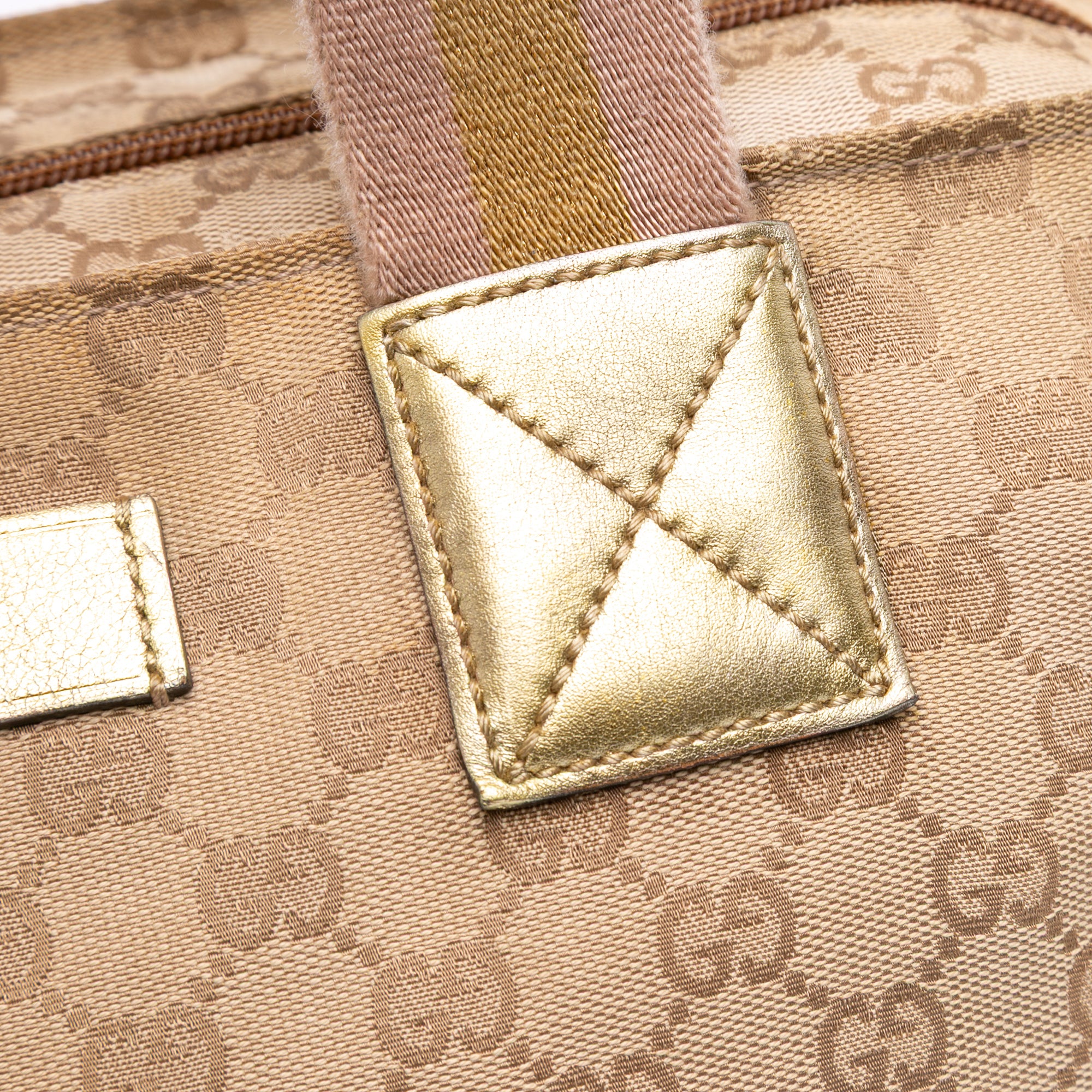 GG Canvas Web Tote