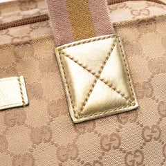 GG Canvas Web Tote