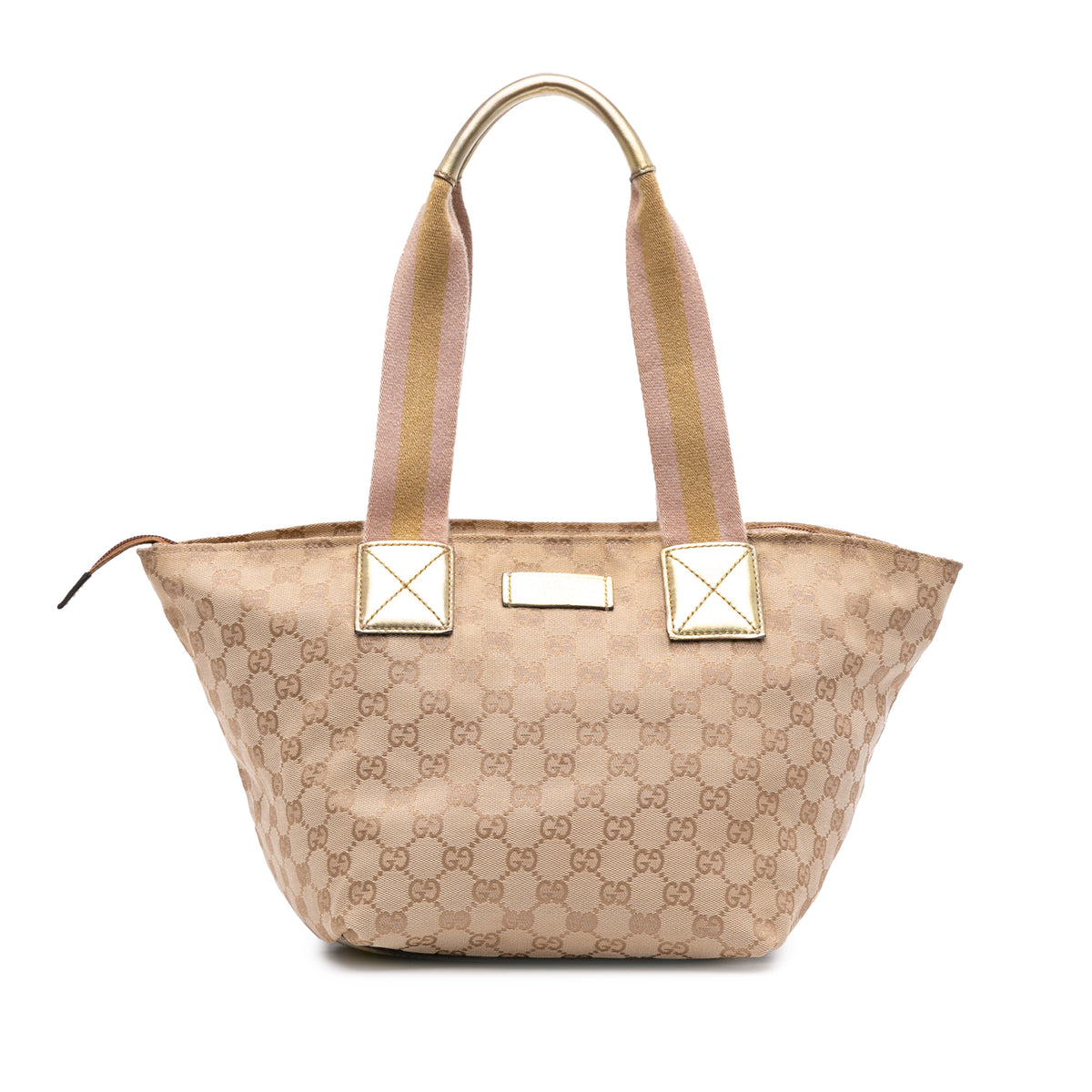 GG Canvas Web Tote