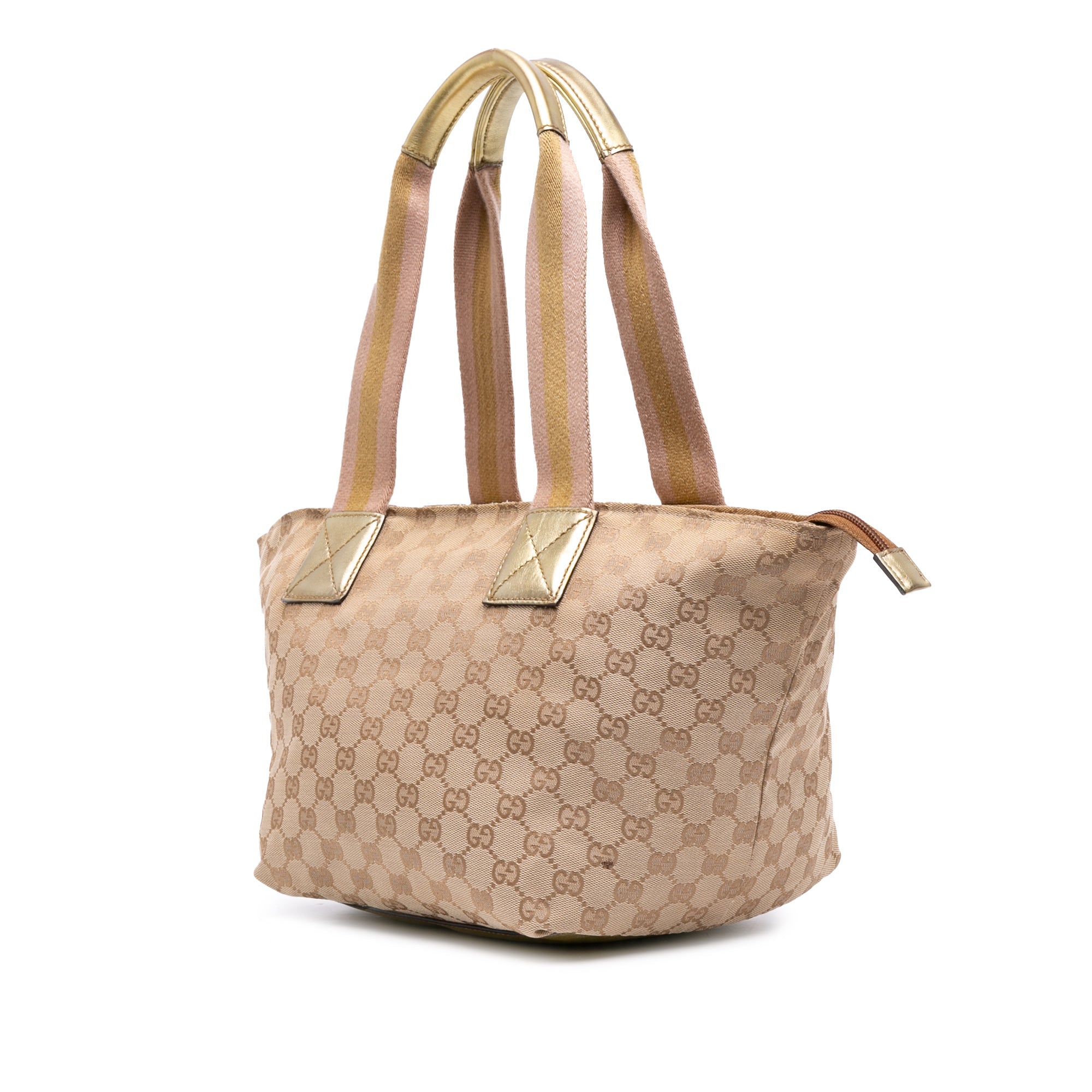 GG Canvas Web Tote