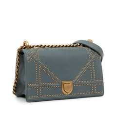 Small Studded Calfskin Diorama Crossbody