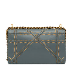 Small Studded Calfskin Diorama Crossbody