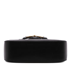 Medium Leather Lady Web Crossbody