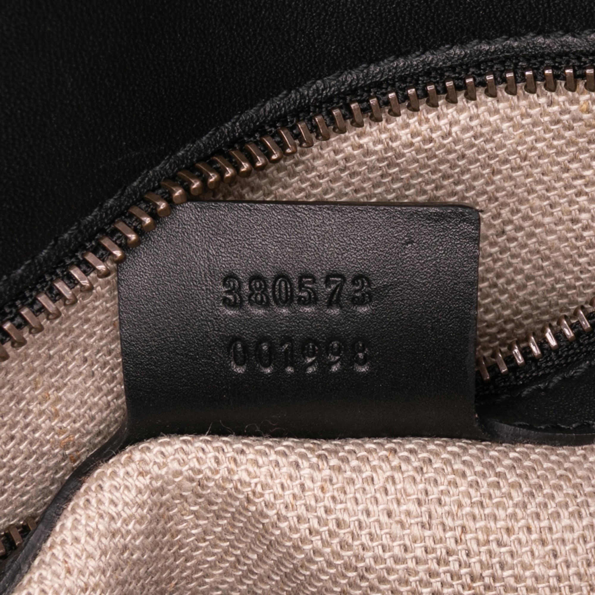 Medium Leather Lady Web Crossbody