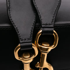 Medium Leather Lady Web Crossbody