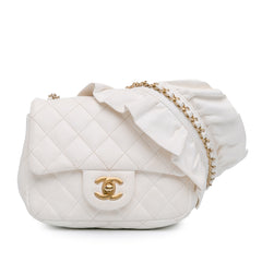 Mini Square Lambskin Romance Single Flap