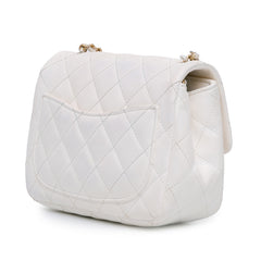 Mini Square Lambskin Romance Single Flap