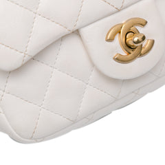 Mini Square Lambskin Romance Single Flap