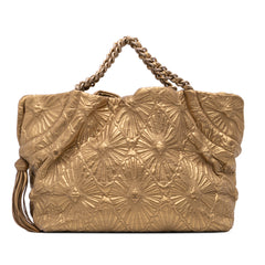 Quilted Calfskin Ca D'Oro Tote
