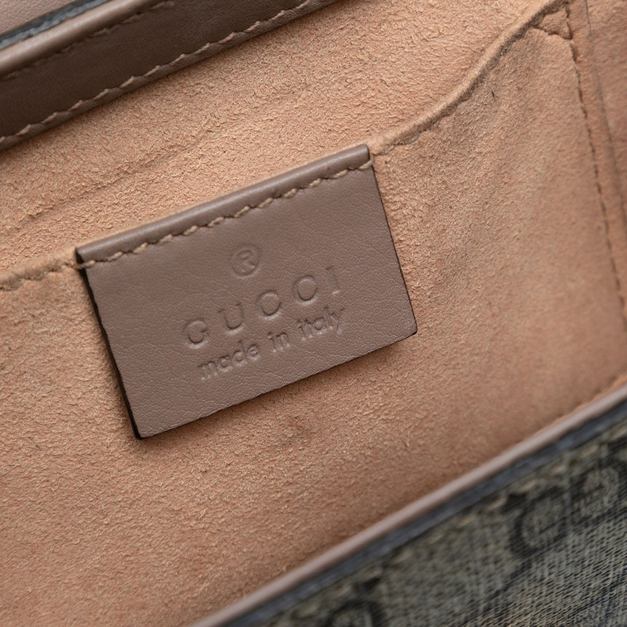 Small GG Supreme Pearl Studded Padlock Crossbody