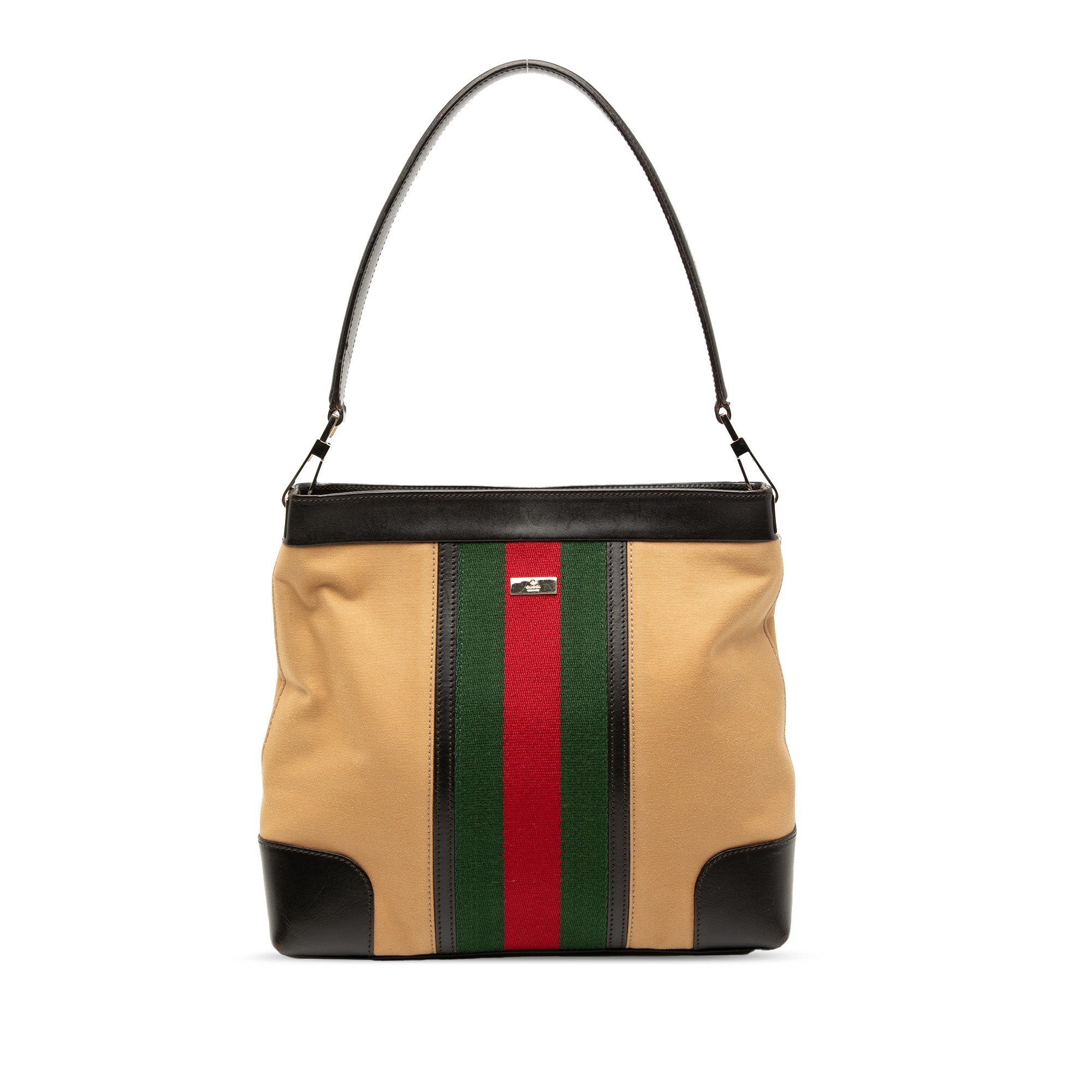 Canvas Web Shoulder Bag