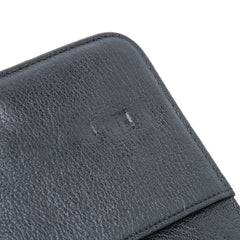 Studded Grained Calfskin Boy Wallet On Chain