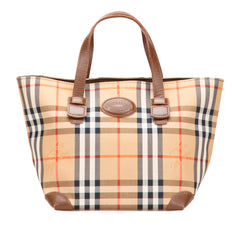 Haymarket Check Canvas Handbag