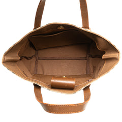 Haymarket Check Canvas Handbag