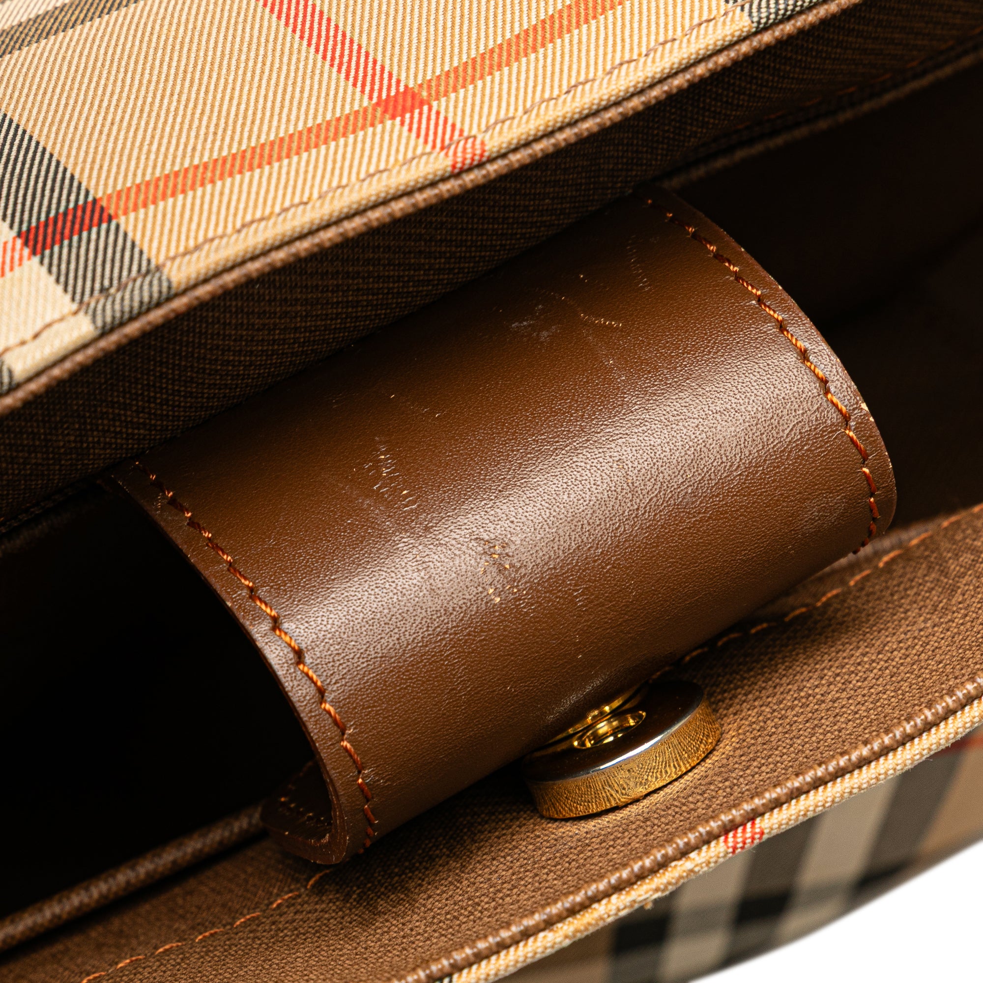 Haymarket Check Canvas Handbag