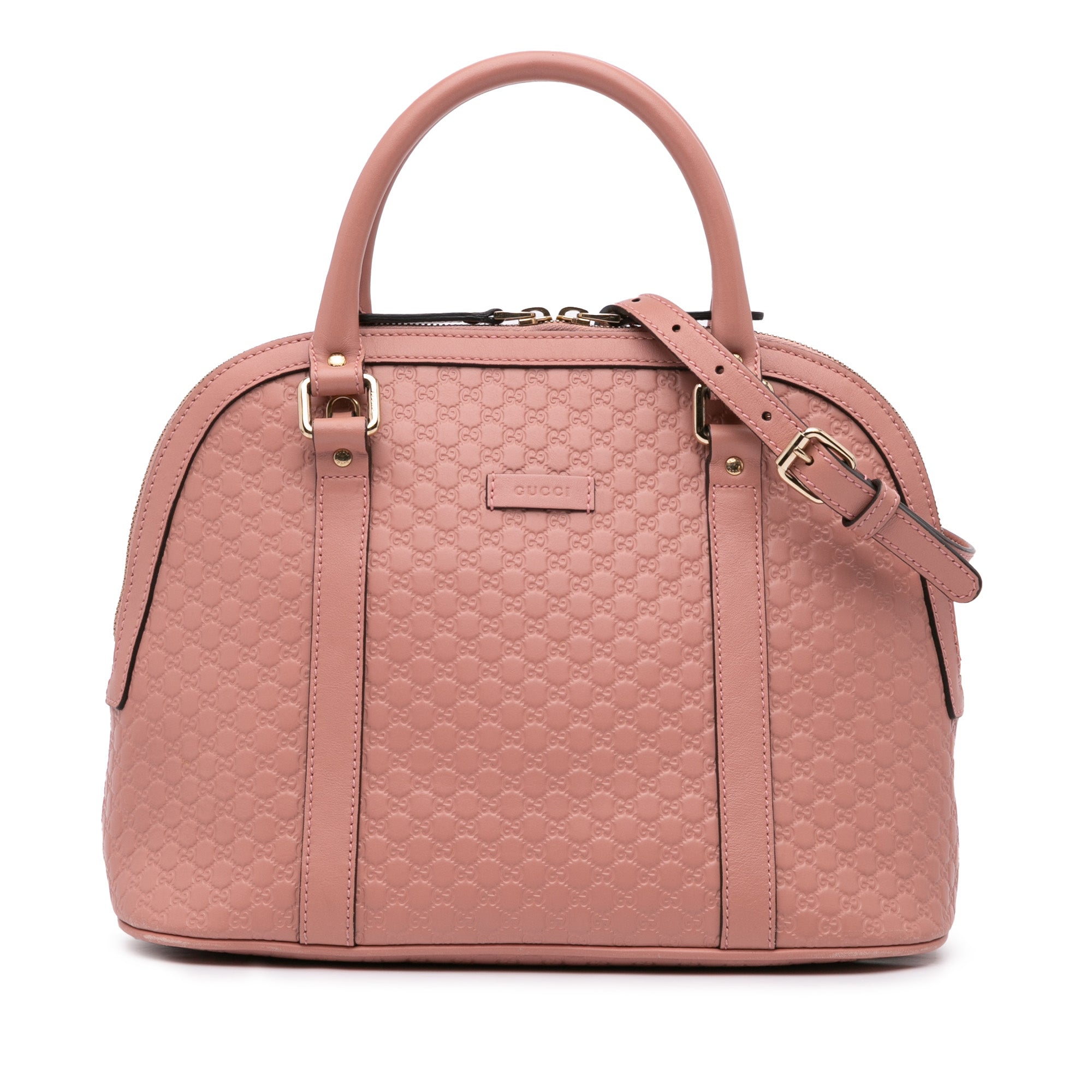 Medium Microguccissima Dome Satchel