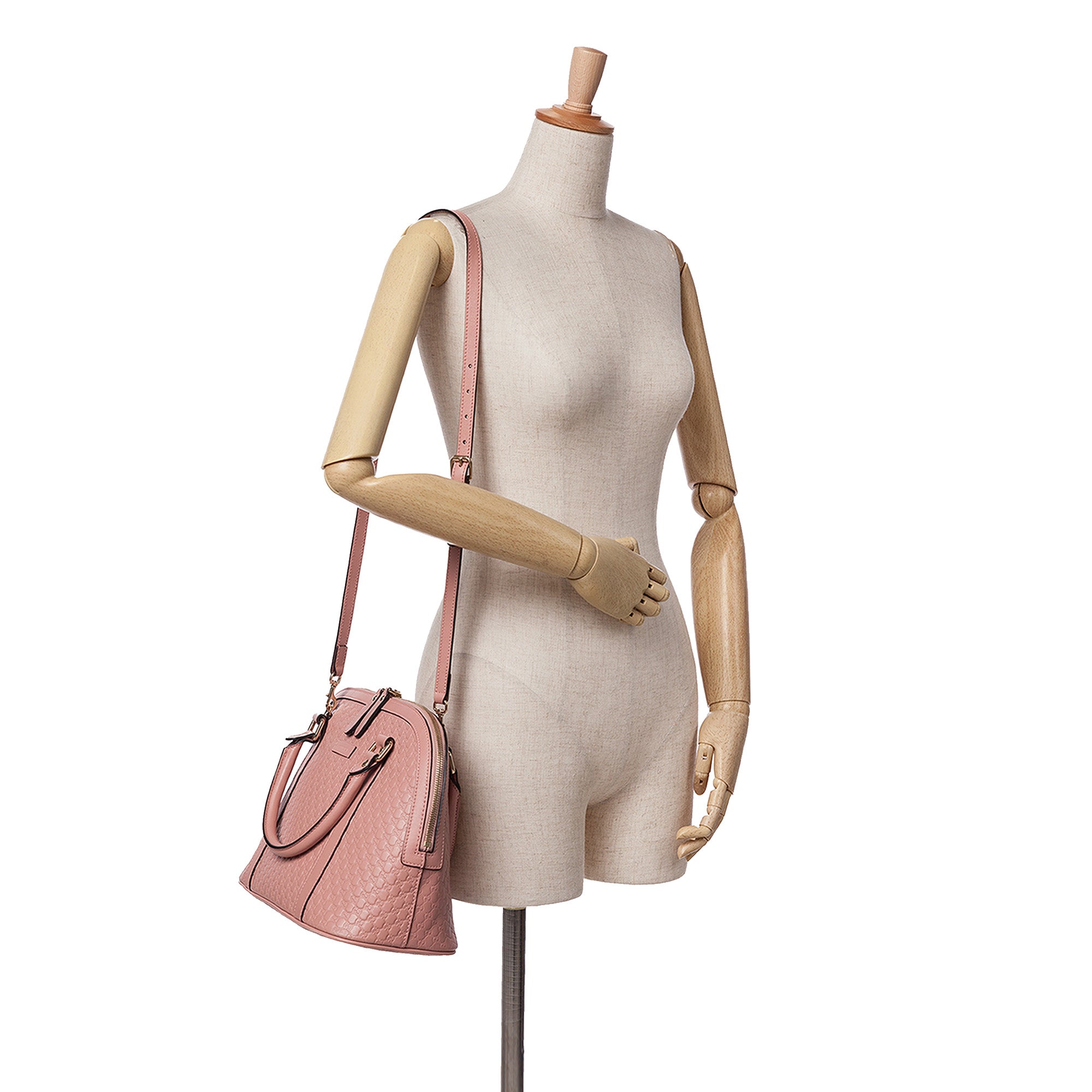 Medium Microguccissima Dome Satchel