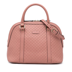 Medium Microguccissima Dome Satchel