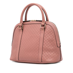 Medium Microguccissima Dome Satchel