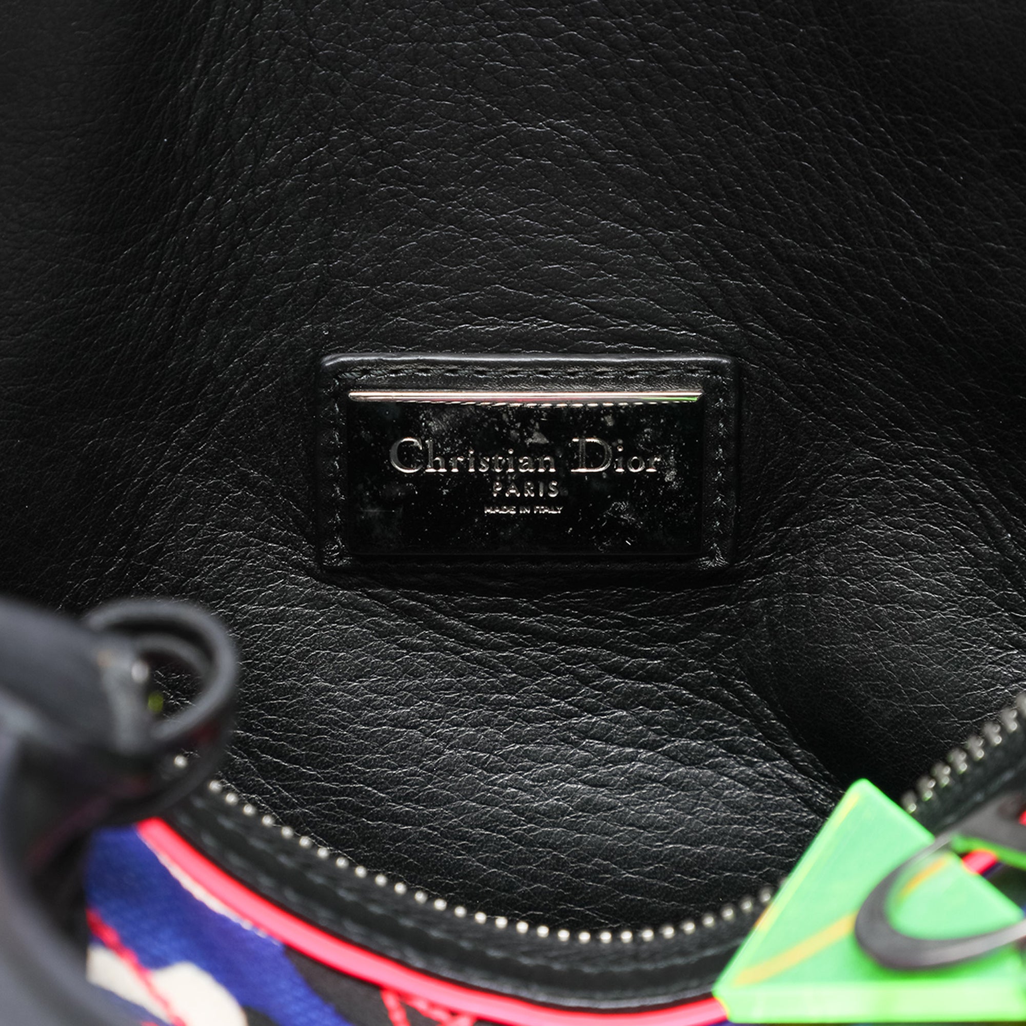 Anselm Reyle Canvas Camouflage Boston Bag