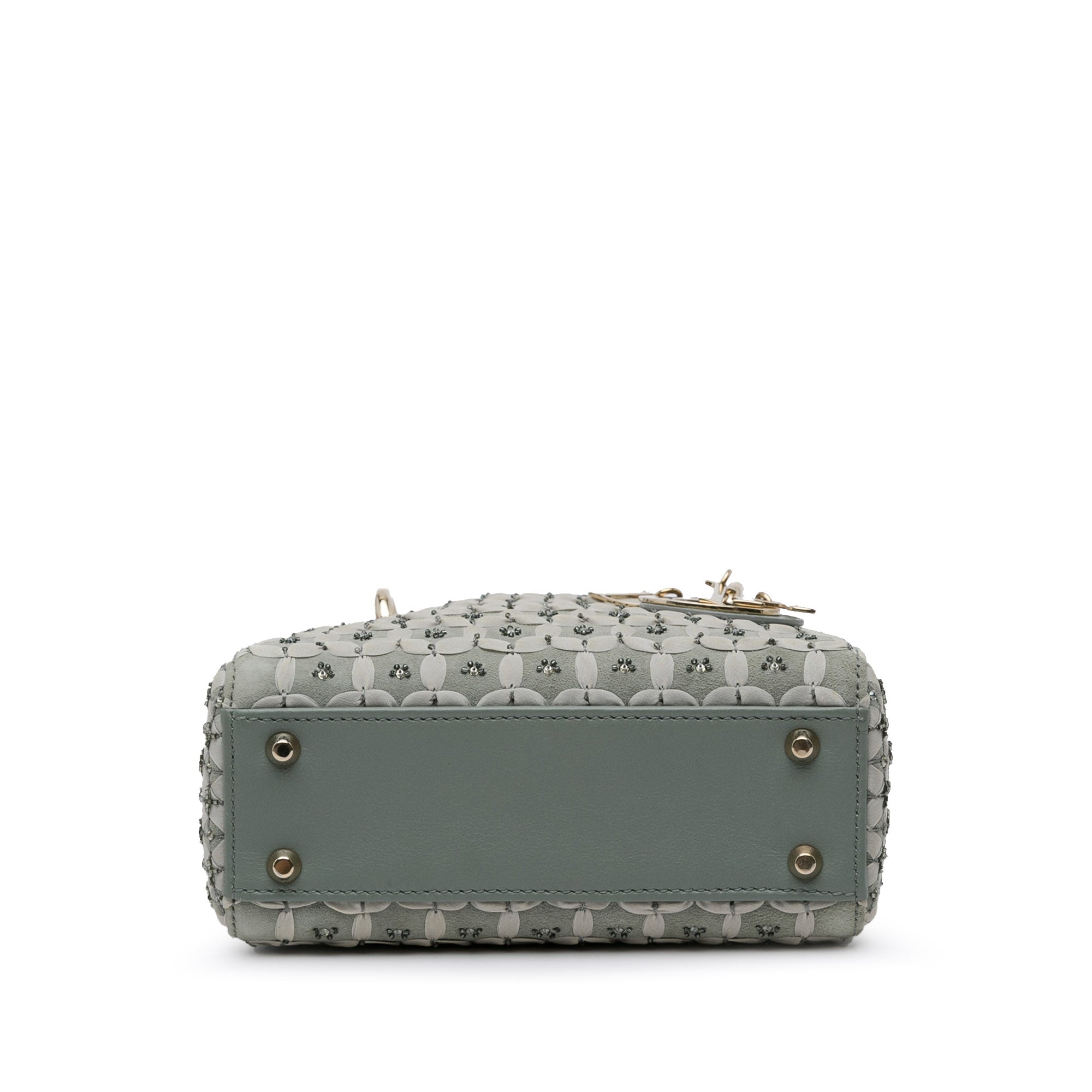 Mini Embellished Suede Lady Dior