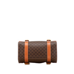 Macadam Coated Canvas Triomphe Blason Handbag