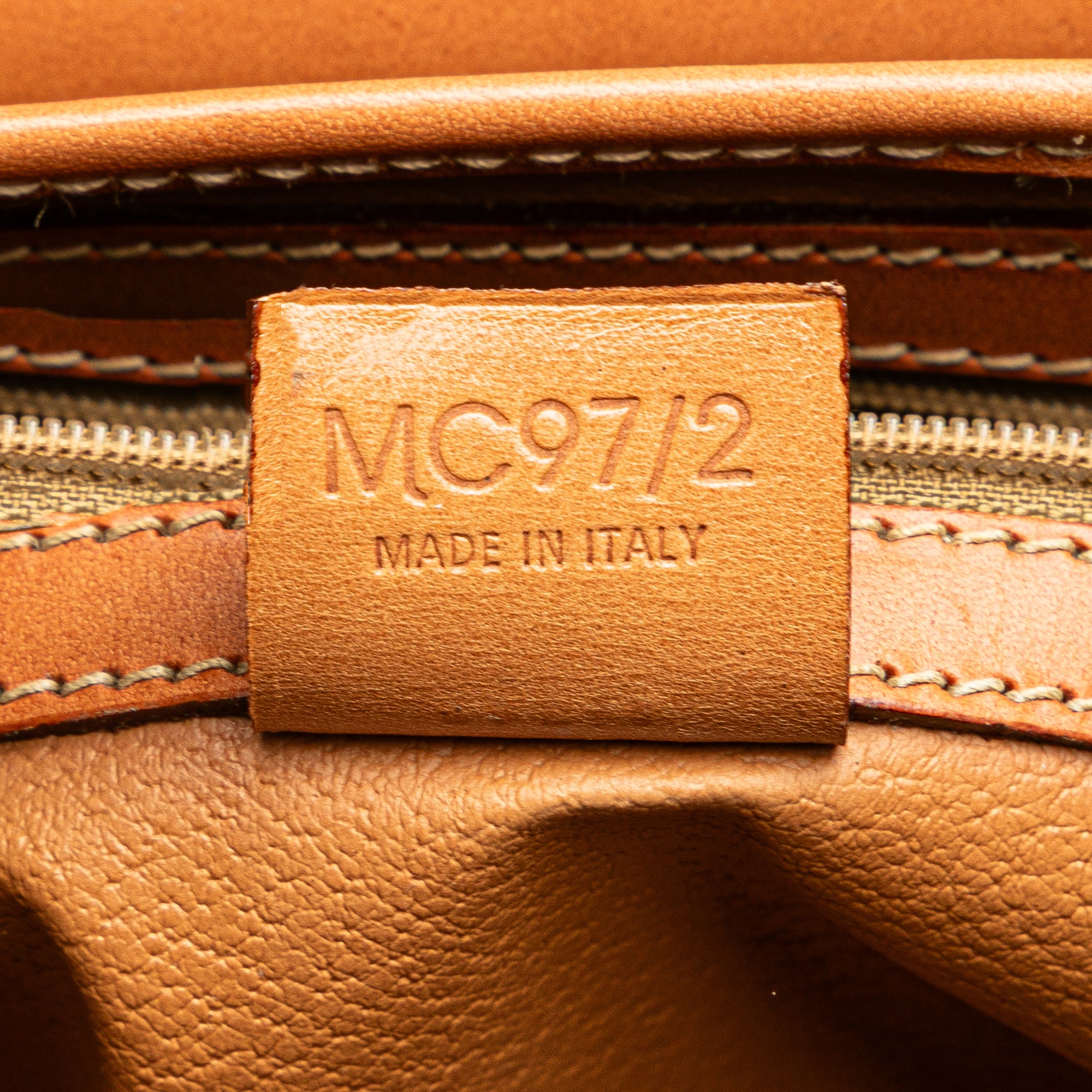 Macadam Coated Canvas Triomphe Blason Handbag