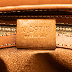 Macadam Coated Canvas Triomphe Blason Handbag