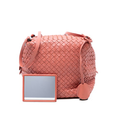 Nappa Intrecciato Cube Crossbody