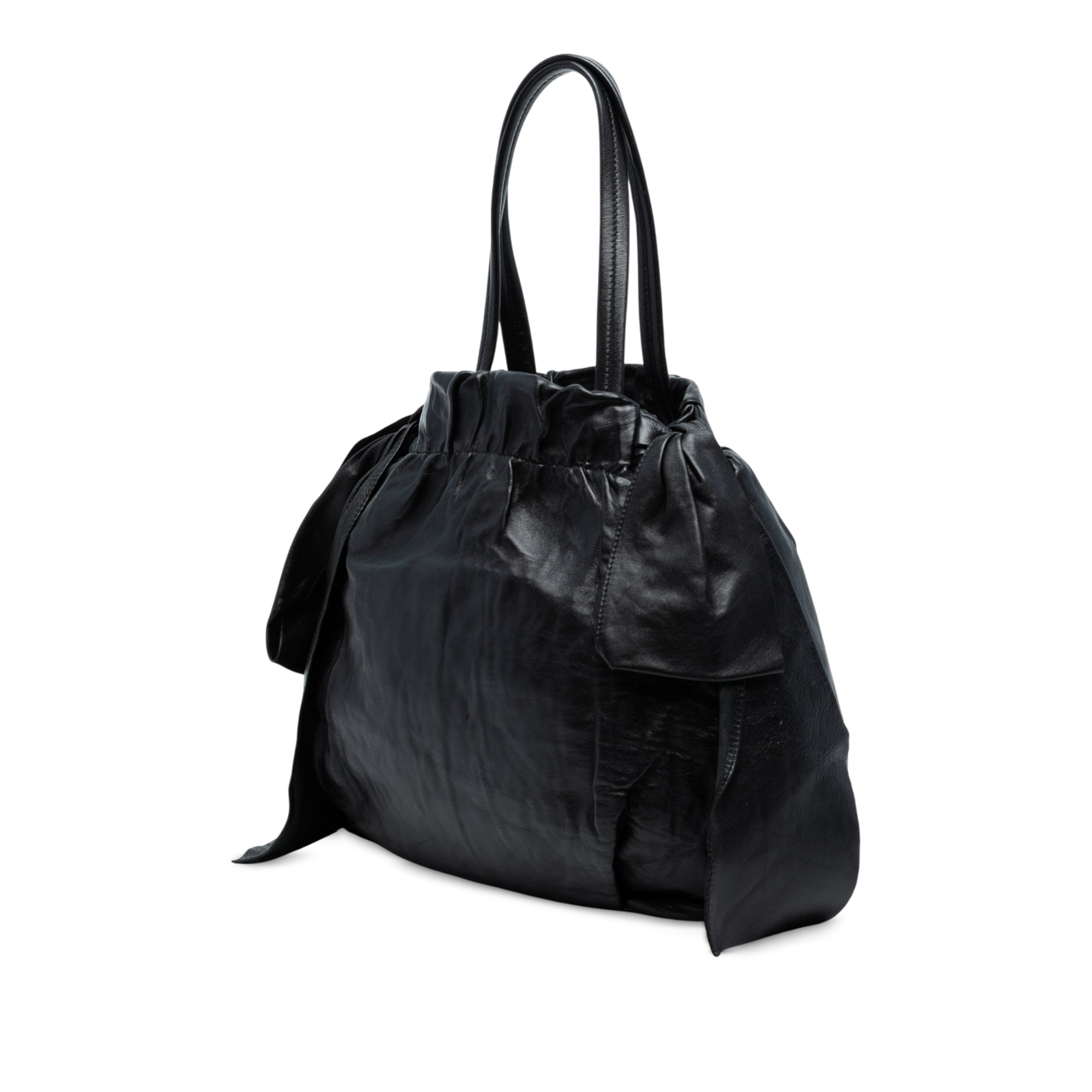 Nappa Antique Bow Satchel