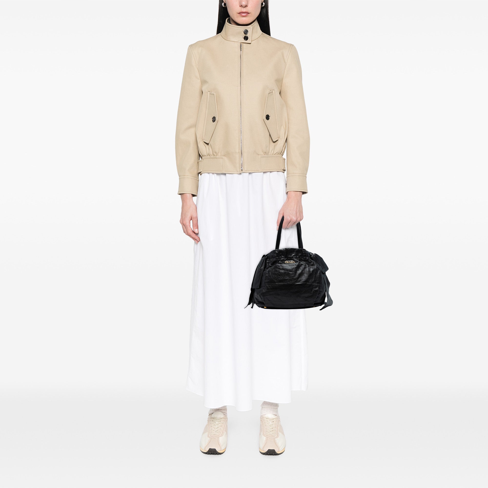 Nappa Antique Bow Satchel