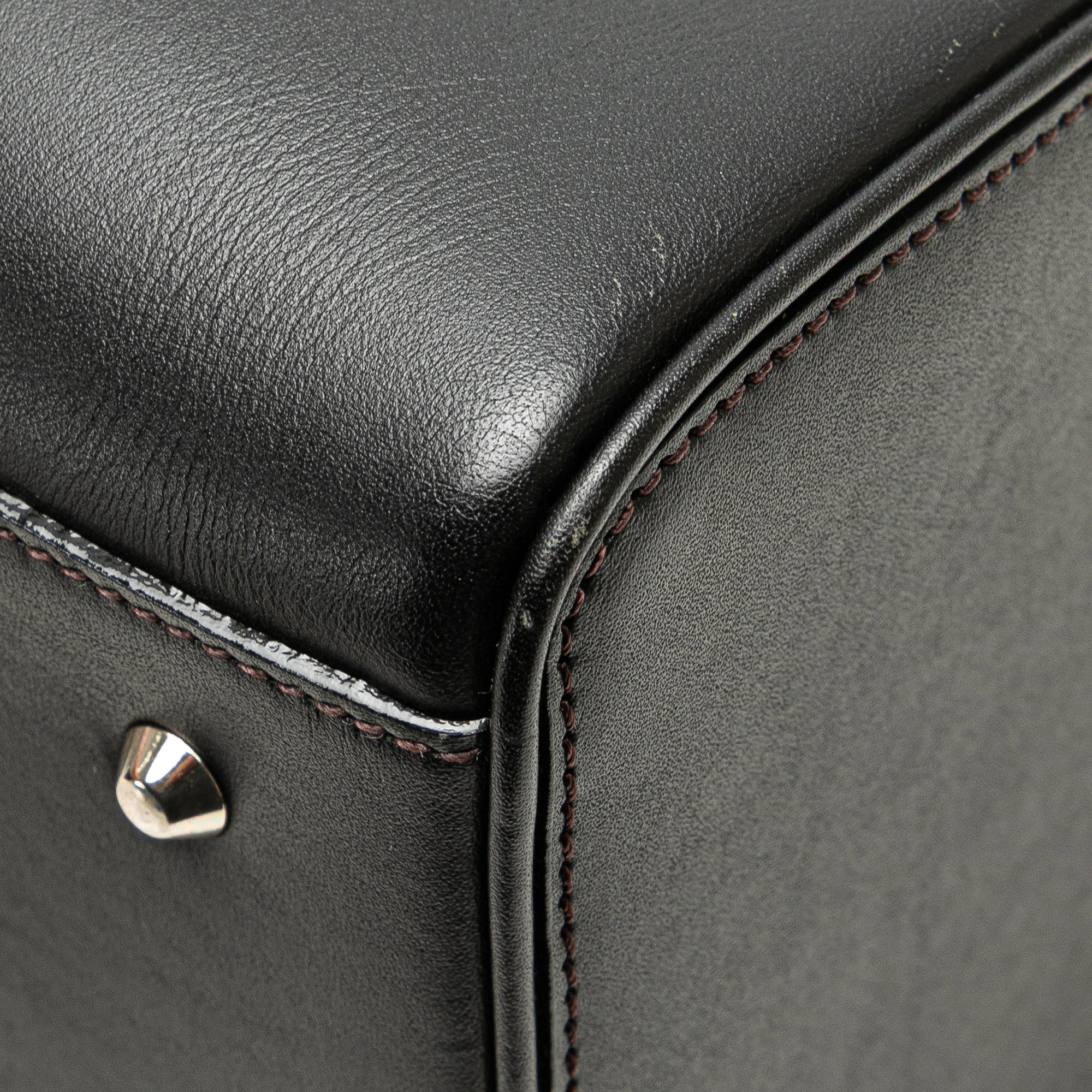 Leather Boston Bag