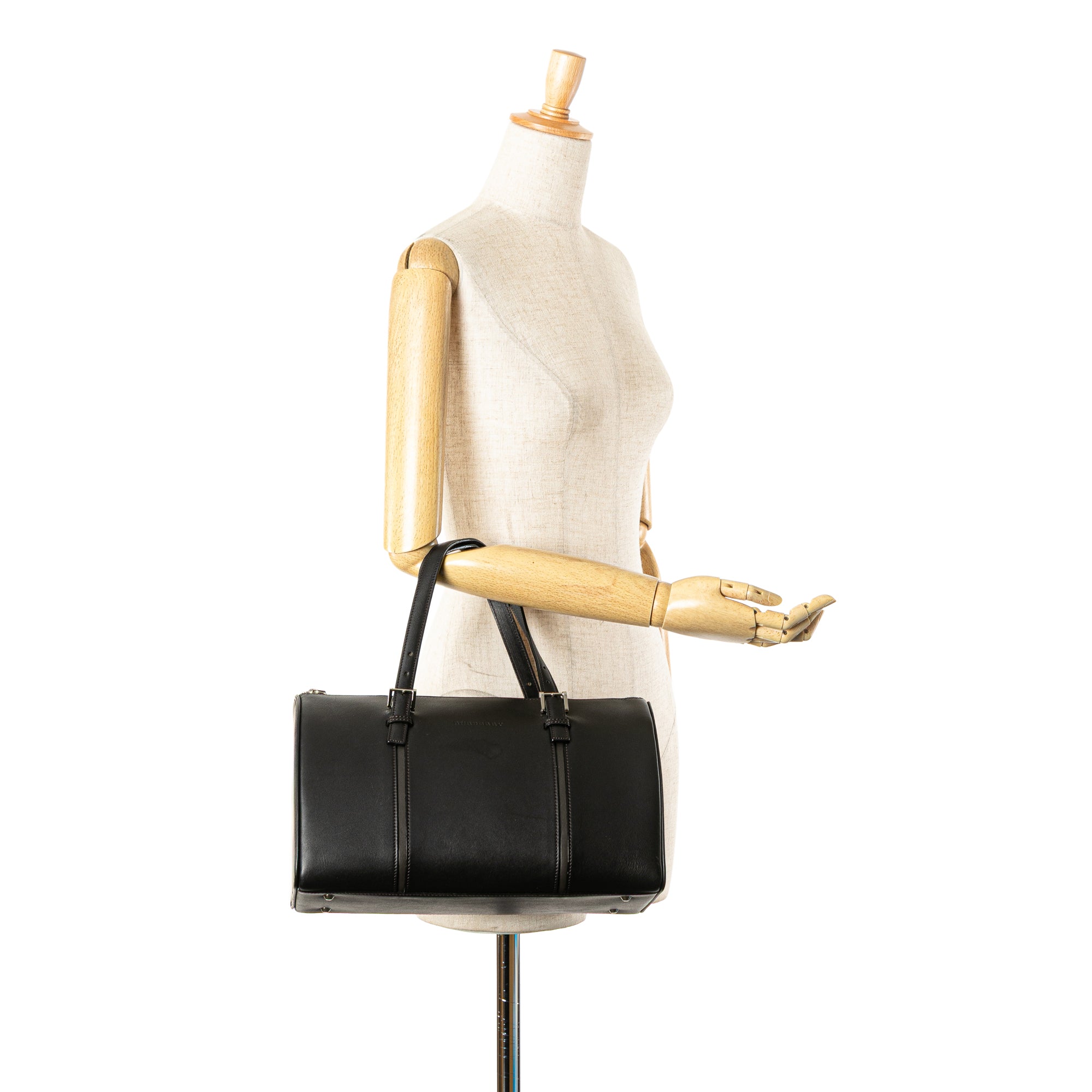 Leather Boston Bag