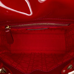 Mini Patent Cannage Lady Dior