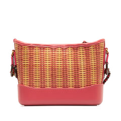 Small Rattan Gabrielle Crossbody