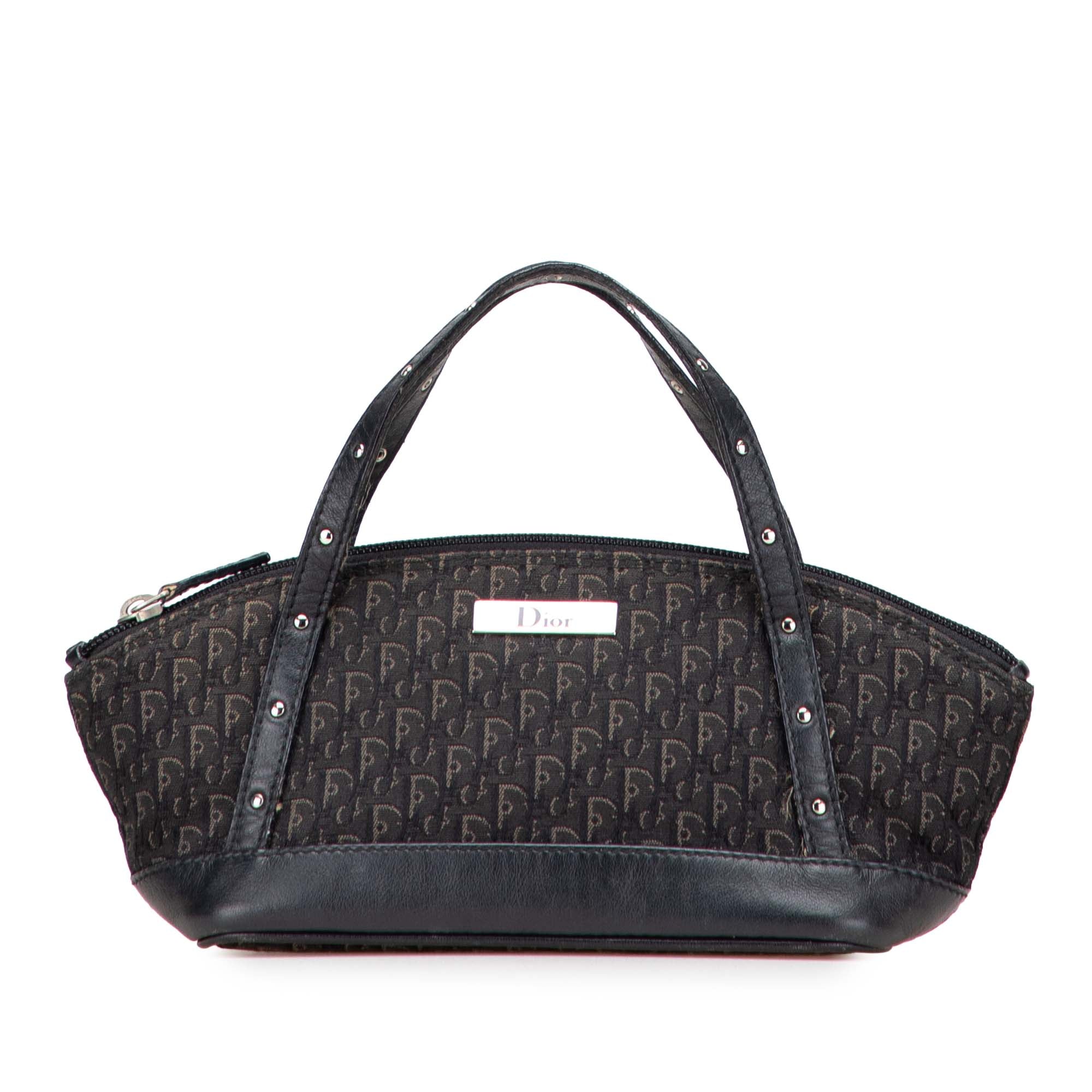 Mini Diorissimo Trotter Canvas Street Chic Handbag