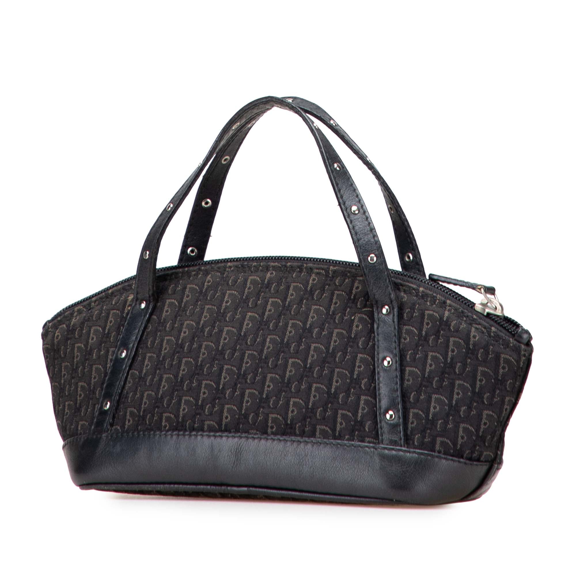 Mini Diorissimo Trotter Canvas Street Chic Handbag