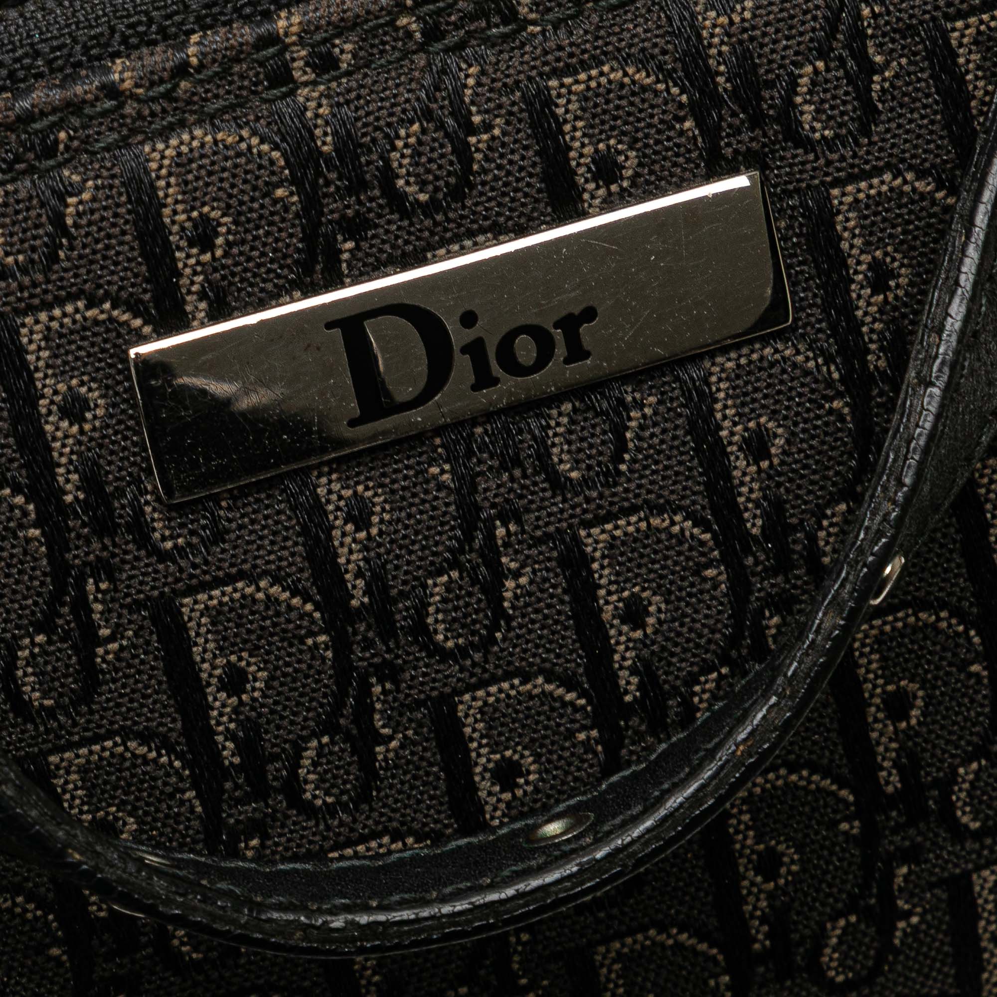Mini Diorissimo Trotter Canvas Street Chic Handbag