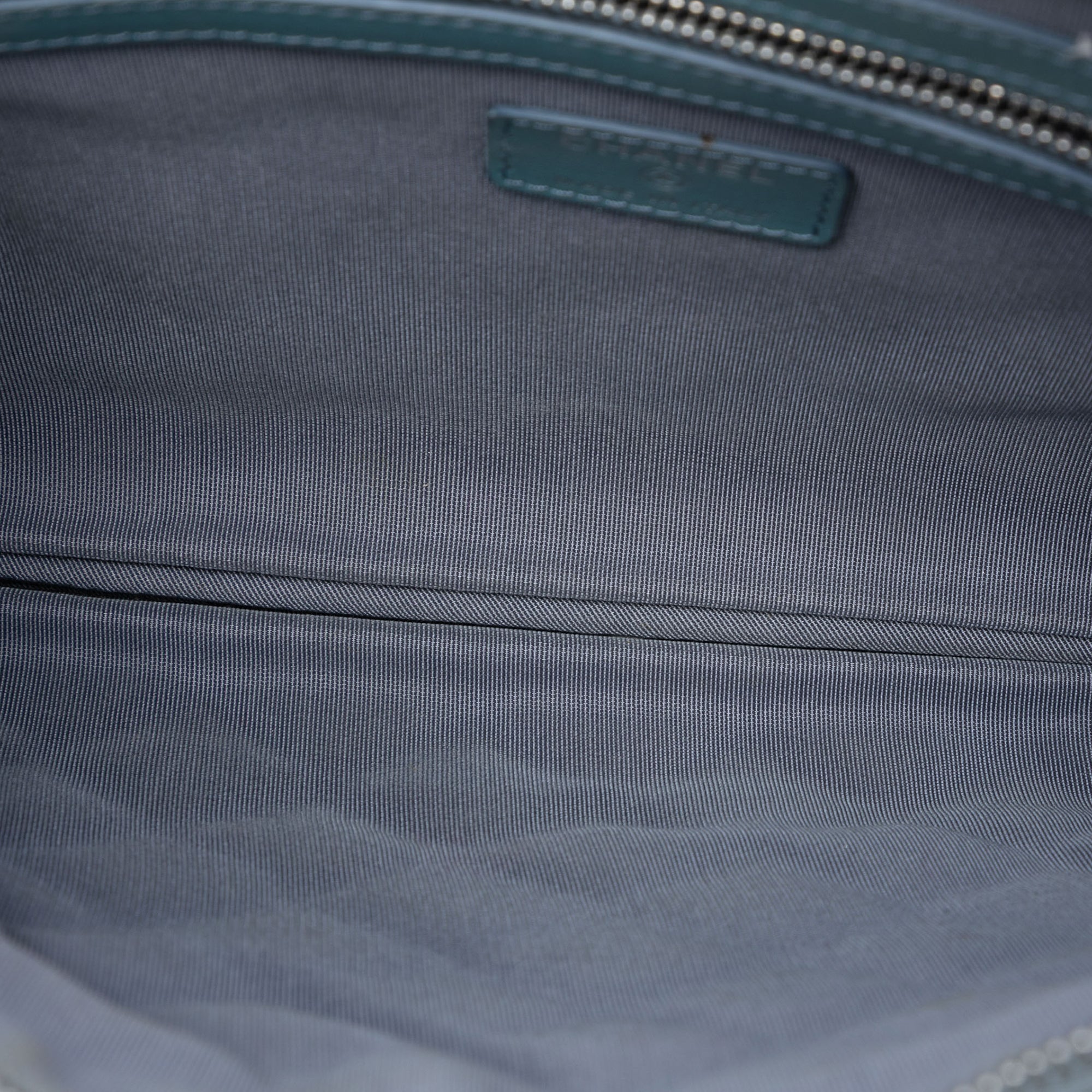 Medium Quilted Metallic Aged Calfskin O Case Clutch