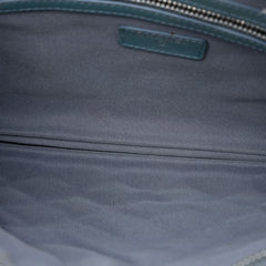 Medium Quilted Metallic Aged Calfskin O Case Clutch