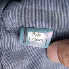 Medium Quilted Metallic Aged Calfskin O Case Clutch