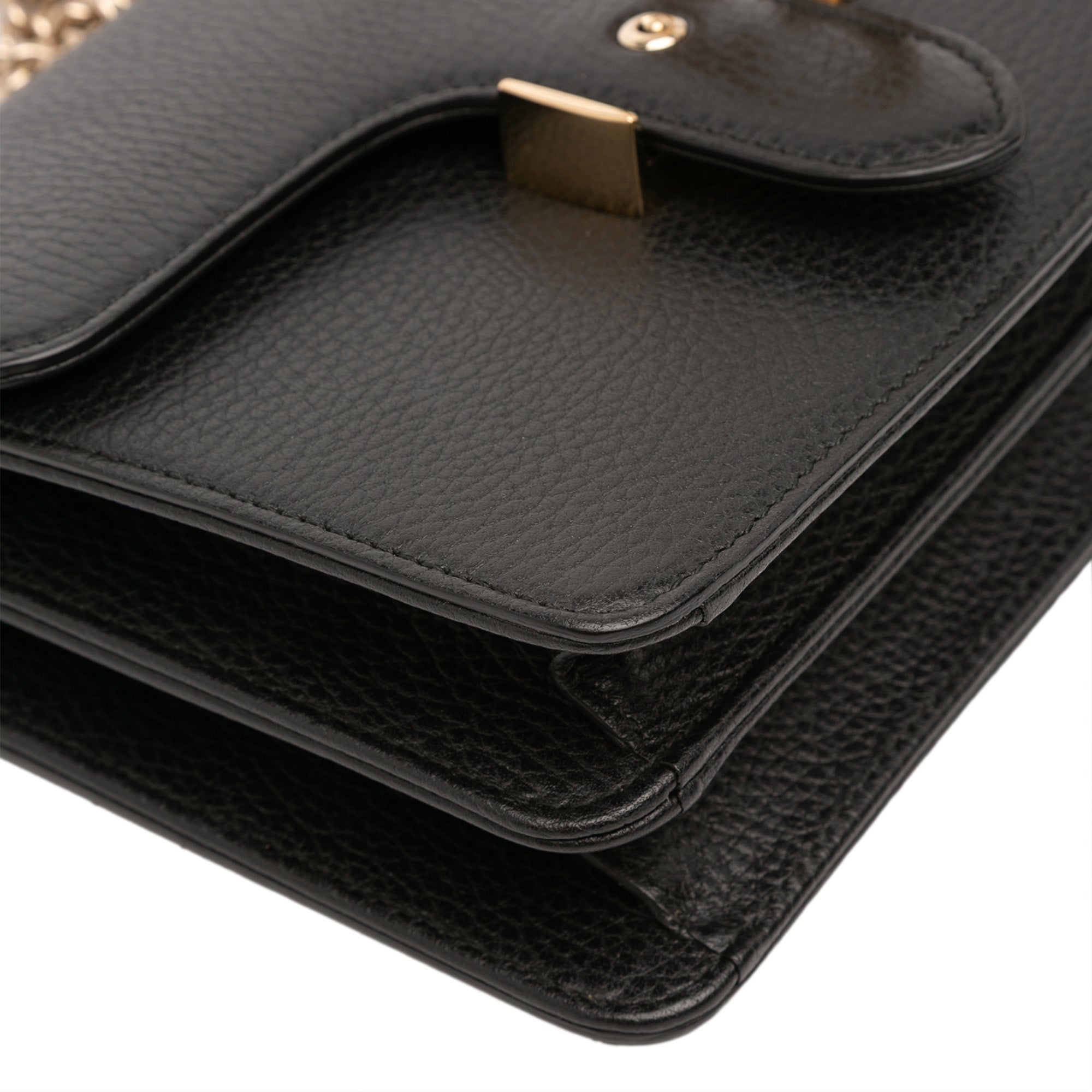 Small Dollar Calfskin Interlocking G Crossbody