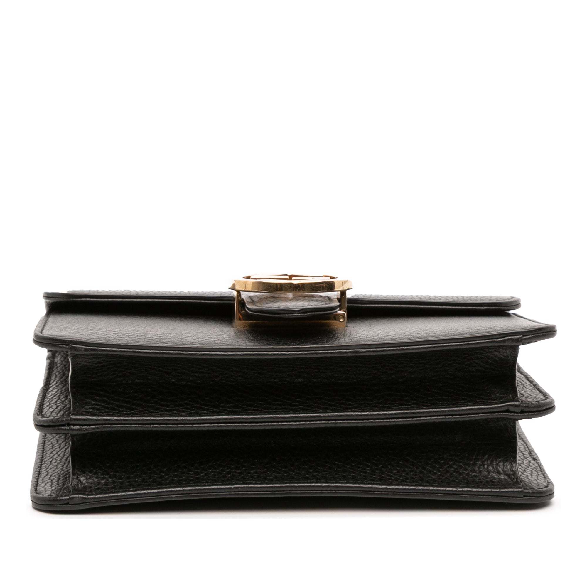 Small Dollar Calfskin Interlocking G Crossbody