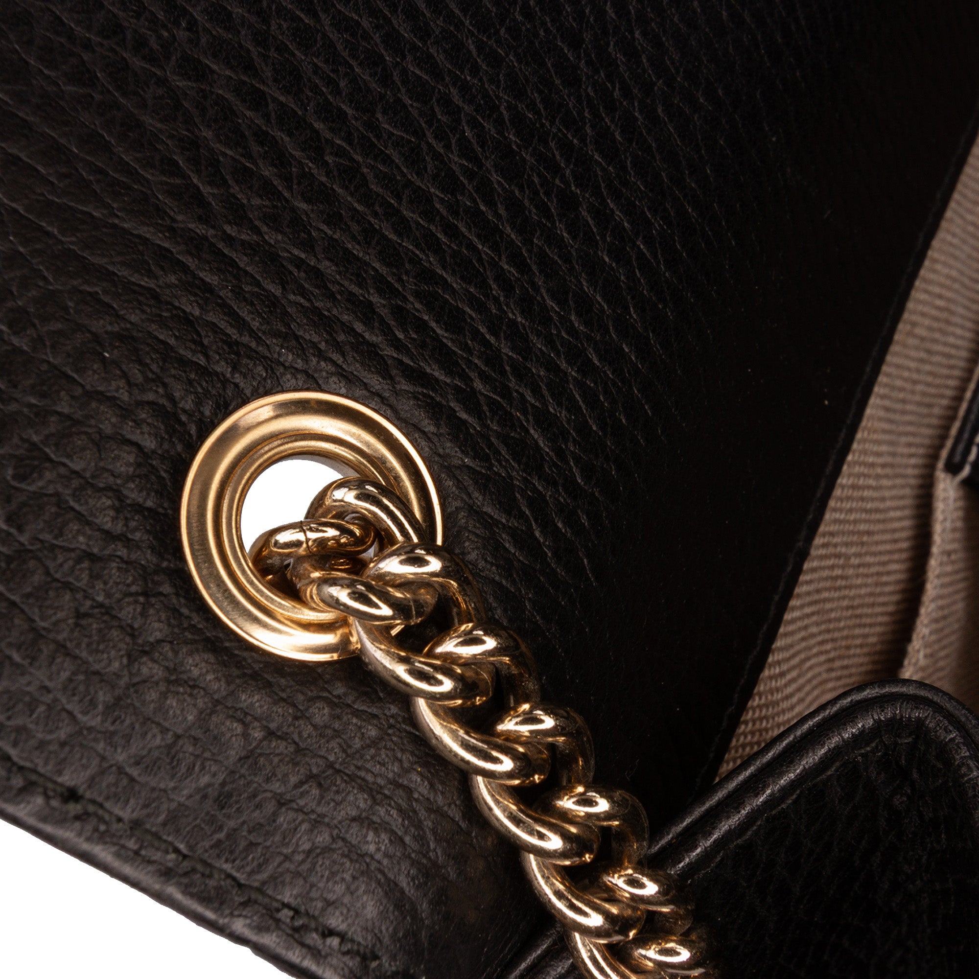 Small Dollar Calfskin Interlocking G Crossbody