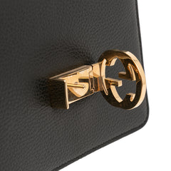 Small Dollar Calfskin Interlocking G Crossbody