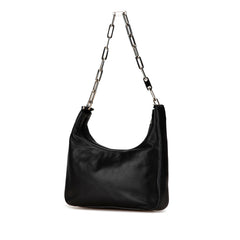 Leather Chain Shoulder Bag