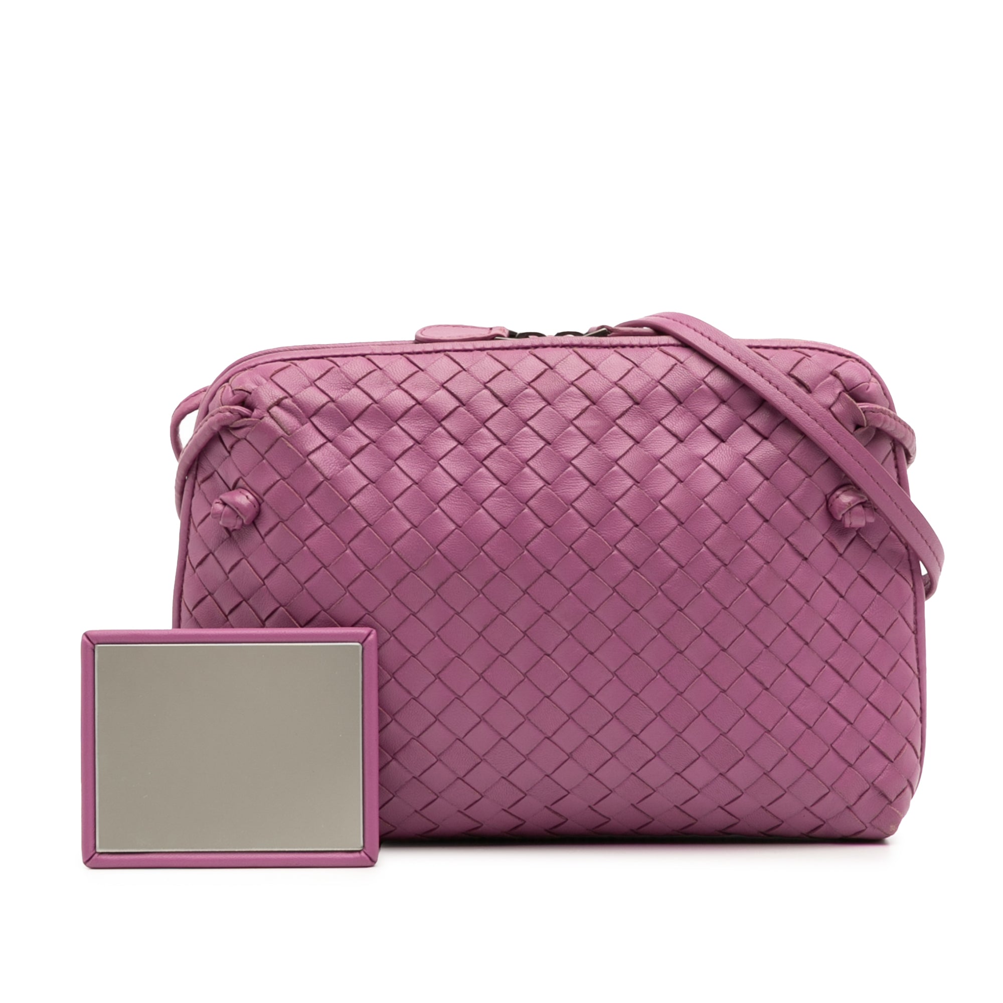 Nappa Intrecciato Nodini Crossbody