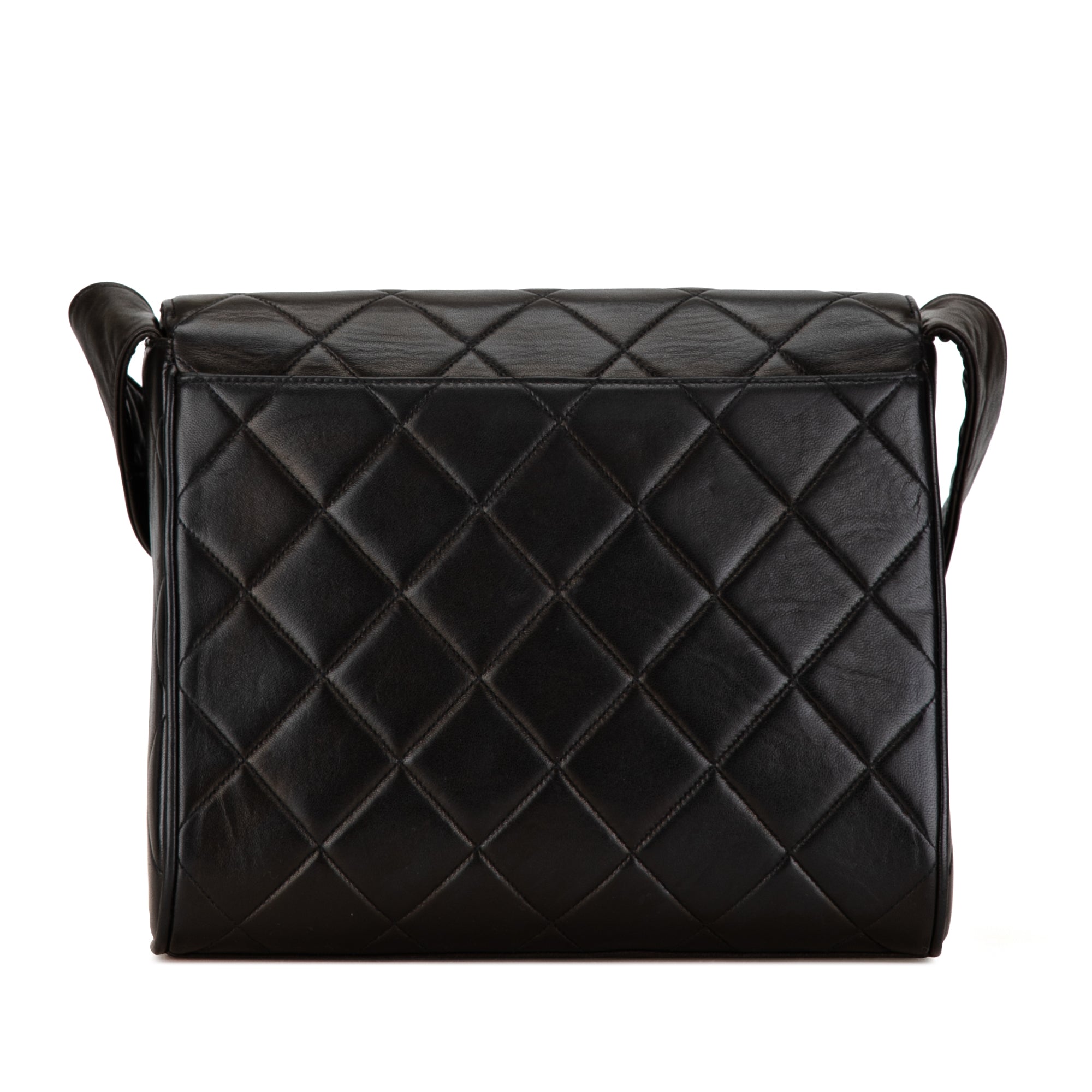 CC Quilted Lambskin Flap