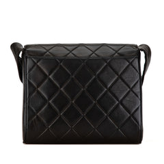 CC Quilted Lambskin Flap