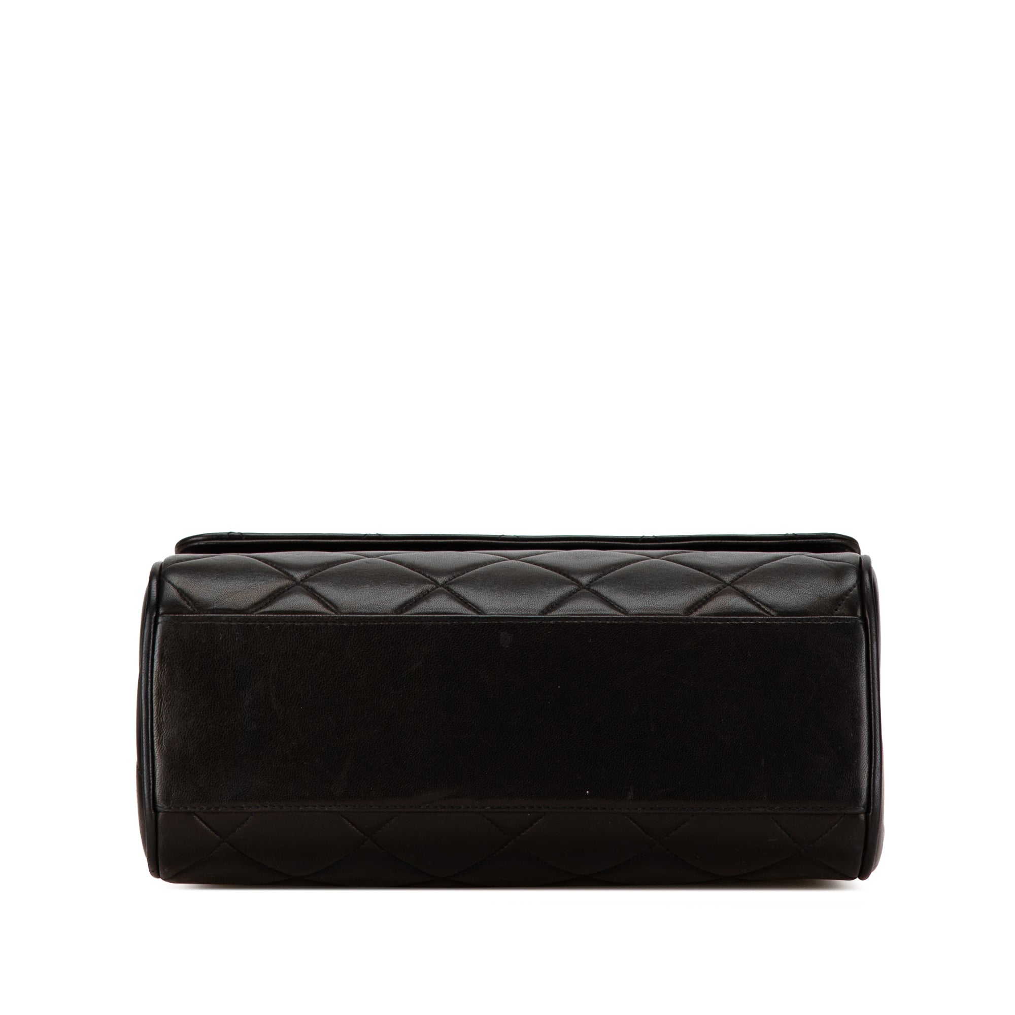 CC Quilted Lambskin Flap